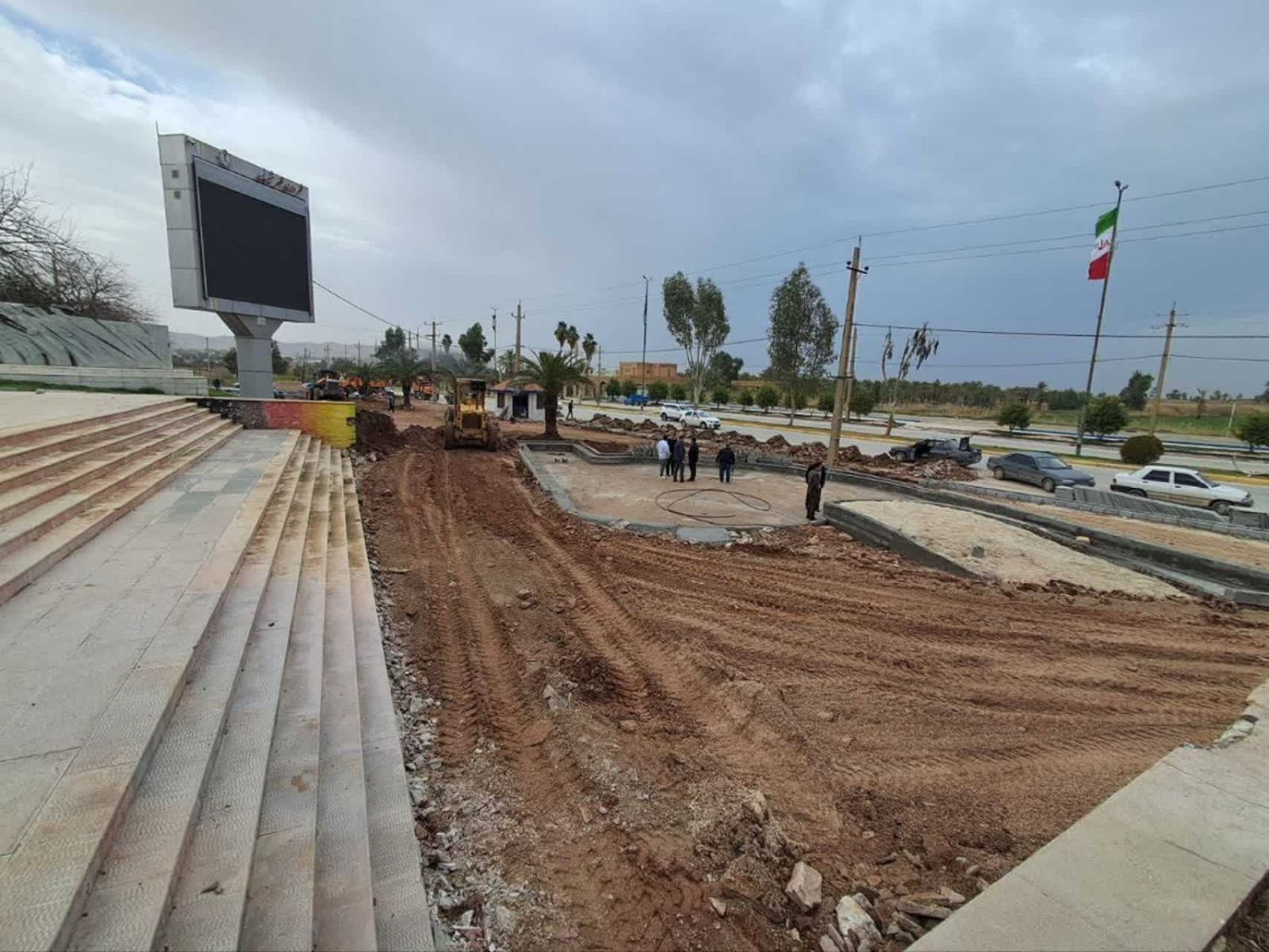 بازدید میدانی شهردار قصرشیرین از پروژه های عمرانی 